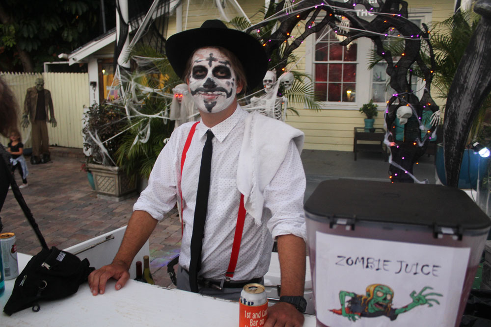 Zombie Bike Ride 2018 photo - Duval Street, Key West